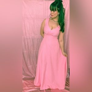 1970s Barbie Dream Date Maxi Dress